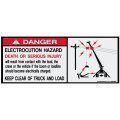 Electrocution Hazard - W85886 - Safety Decals - AAxis Distributors